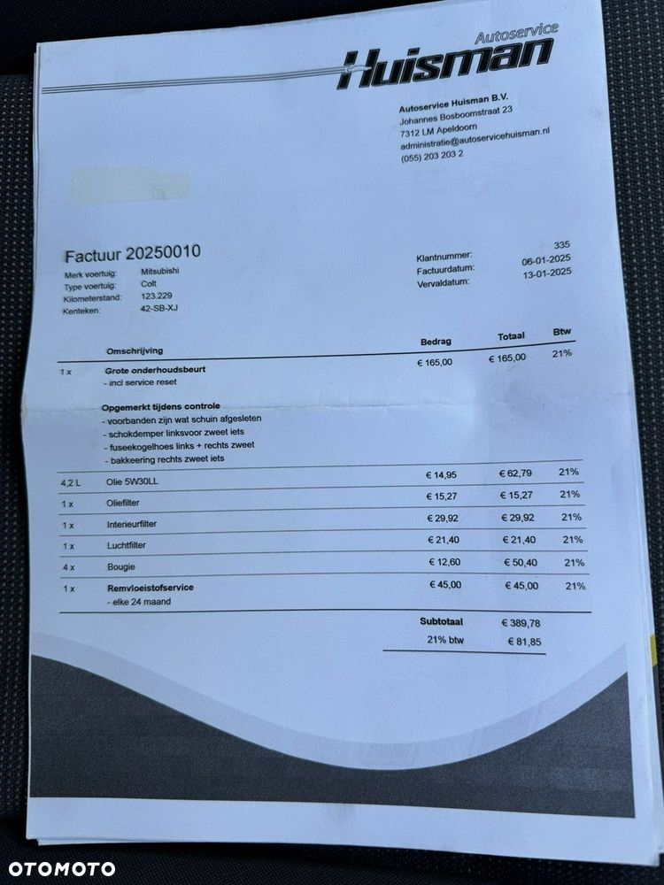 Mitsubishi Colt 1.3 Automatik Invite - 30