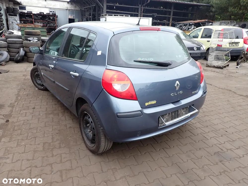 CZĘŚCI - Renault Clio III 1,6 16V 88KM K4M804 HB 5D 5B JH3131 LAKIER TEJ47 2006r. INDEX - 9420 - 3