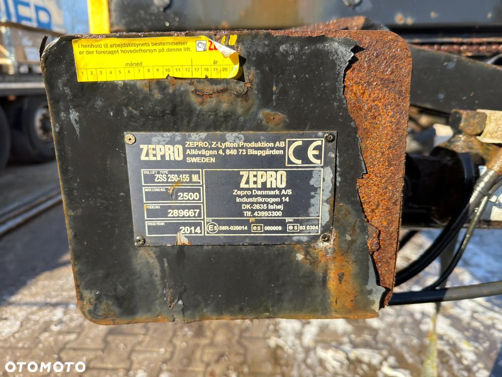 Winda załadowcza ZEPRO - 8