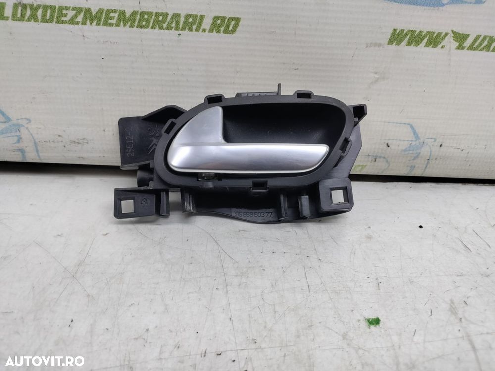 Maner interior stanga fata 9660525480 Peugeot 508 1 [2010 - 2014] 2.0 - 1