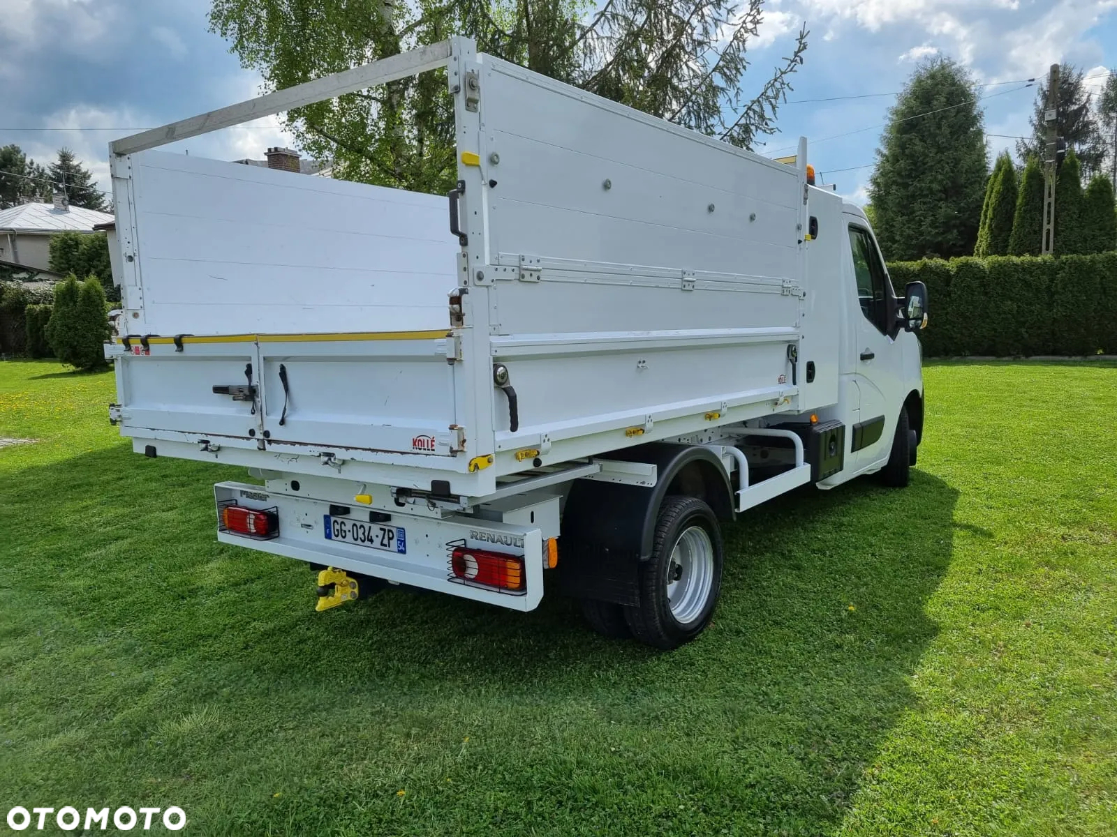 Renault Master Wywrotka - aluminiowa paka - wysokie burty - 29