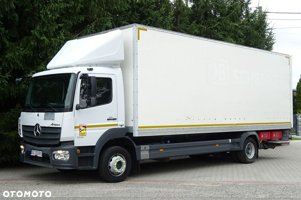 Mercedes-Benz Atego 1218 Euro6 tylko 323tys.km Kontener 18p winda Sprowadzony - 20