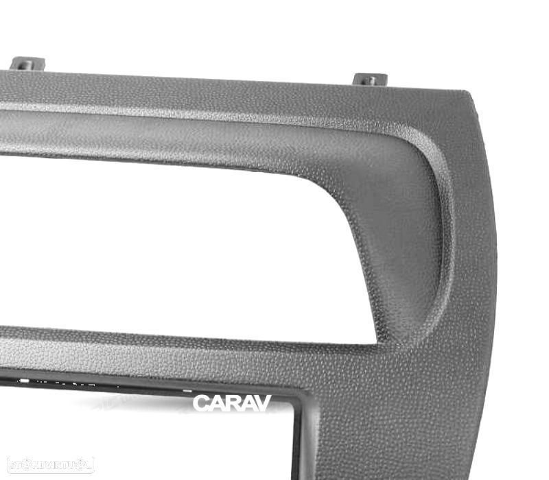 MOLDURA ADAPTADOR PRETO PARA RADIO 2-DIN PARA HONDA CIVIC HATCHBACK 06-11 - 3