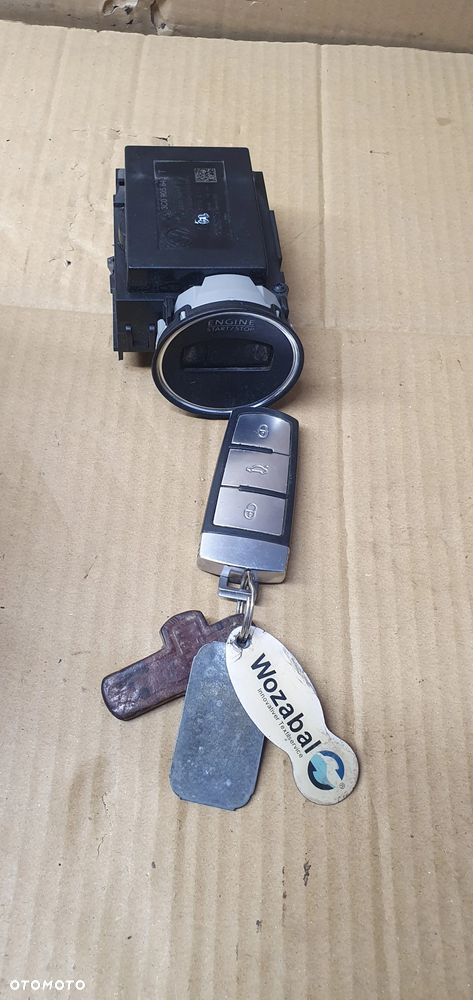 Stacyjka kluczyk oryginał VW Passat B7 3C0905843T - 3