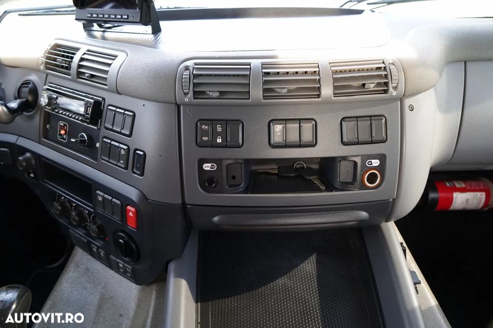 DAF CF 85.410 / 8x4 / BASCULĂ SPATE / CLAPETĂ HIDRAULICĂ / ANVELOPE 100% / MANUALĂ / EURO 6 - 30