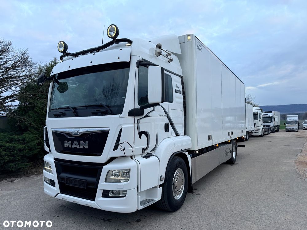 MAN TGS 18.440 4X2LL /E6/ ALUFELGI / KONTENER / WINDA / 19 EUROPALET / AUTOMAT / SYPIALKA x 2 / GLOB / WEBASTO / 2015 ROK / SPROWADZONY - 21