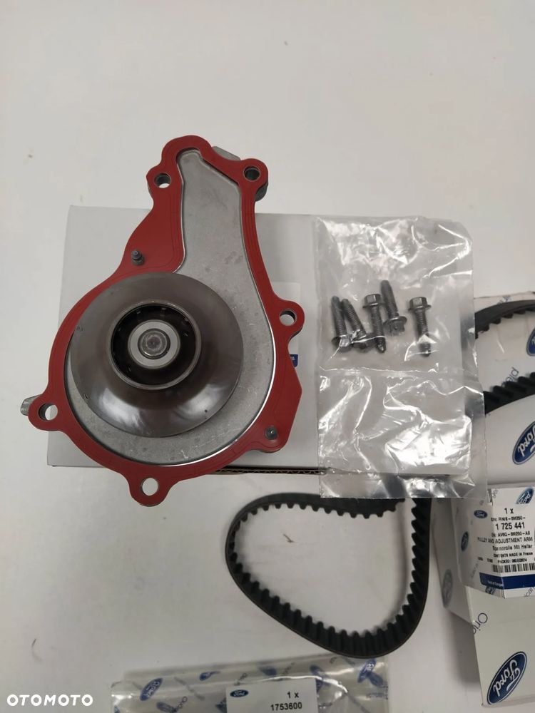 CITROEN C3 II FORD FIESTA VI ; PEUGEOT 2008 I 206+ 207 208 208 I 1.4D 02.06- ZESTAW PASKA ROZRZĄDU POMPA WODNA NOWY ORYGINAŁ - 6