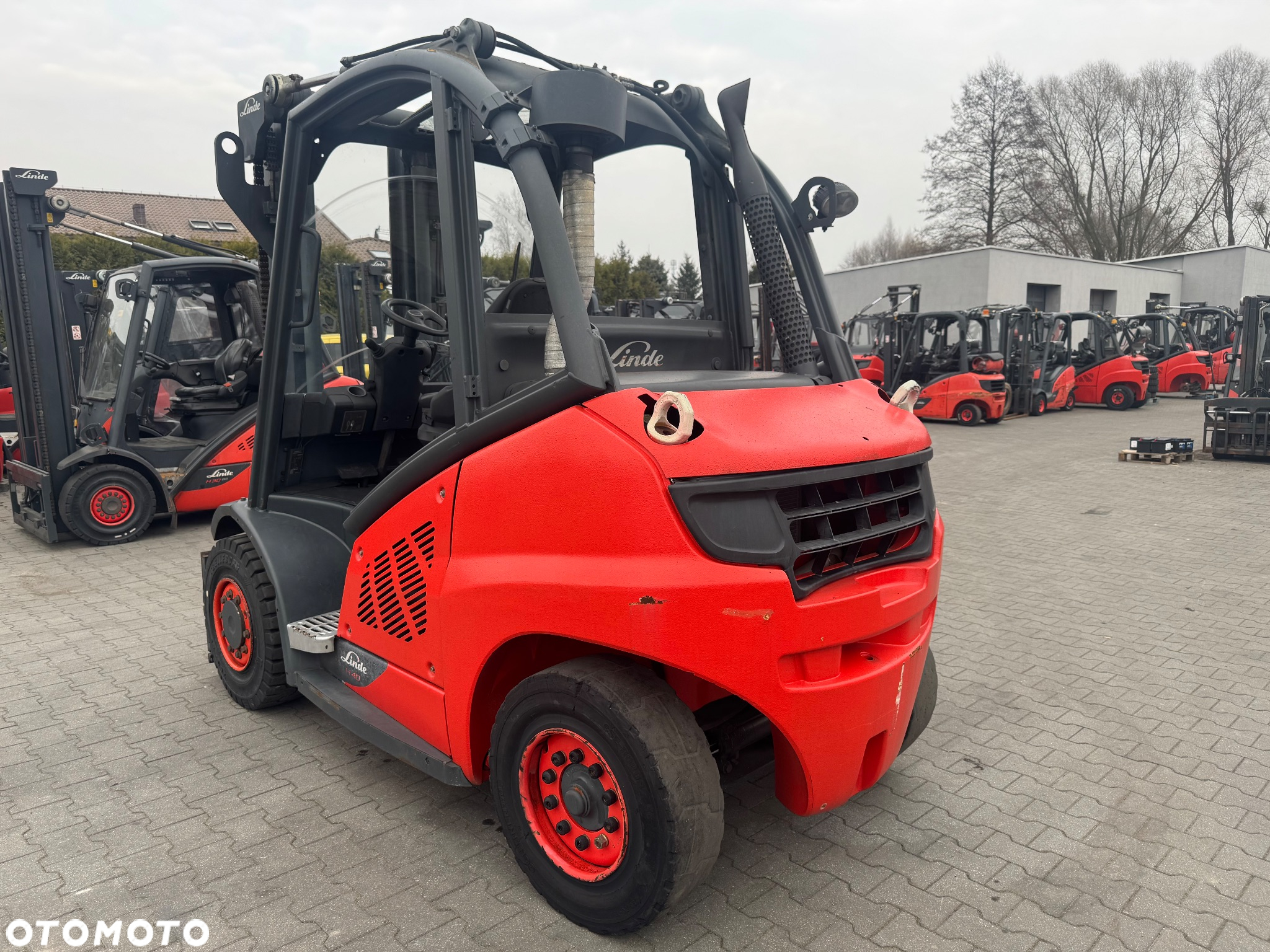 Linde Linde h40D EVO 2013 2 sekcje półkabina h45 h35 toyota - 3