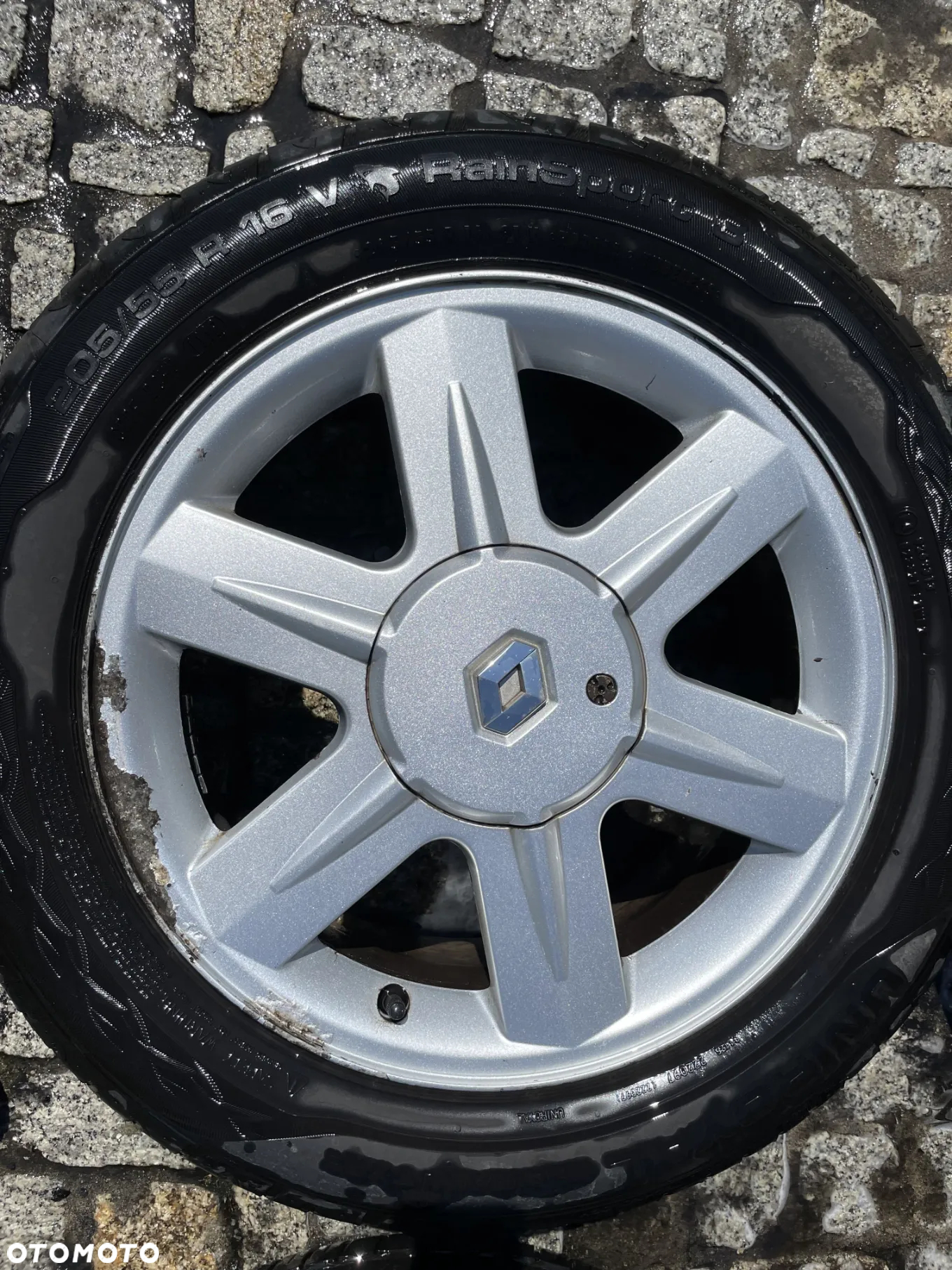 Alufelgi felgi 16” 5x108 Renault Escape Kangoo Laguna + Uniroyal Rainsport 3 205x55 R16 - 13