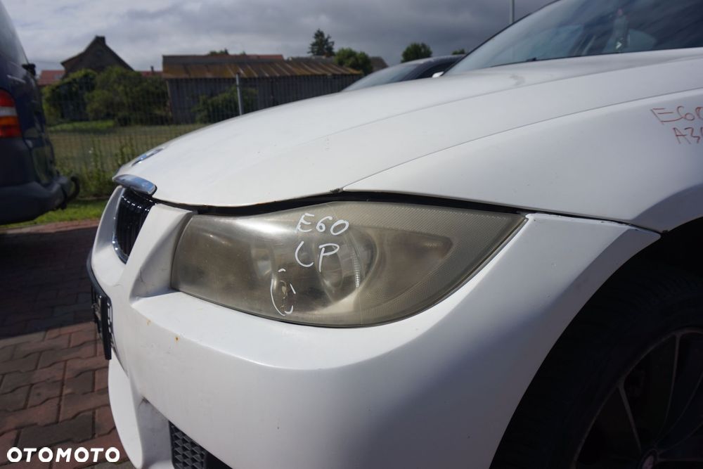 MASKA ZDERZAK BŁOTNIKI LAMPY 3 E90 A34 M-PAKIET BMW 2004-2008 BIAŁY PRZÓD KOMPLETNY - 25