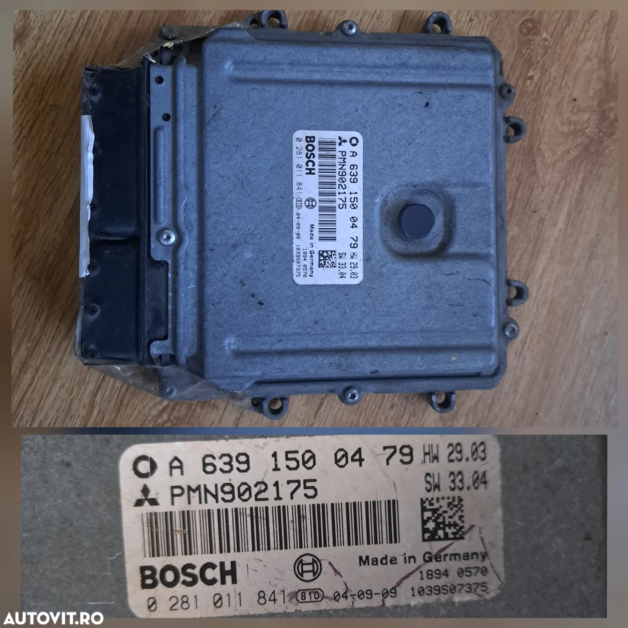 Calculator modul motor SAM ECU mercedes CLS W219 diesel ( 2003-2011 ) OM642 V6 vito II viano I W639 OM646 EDC16C2 ( 2003-2014 ) smart forfour 454 ( 2004-2006 ) mitsubishi colt 2004 1,5dci OM639 - 5