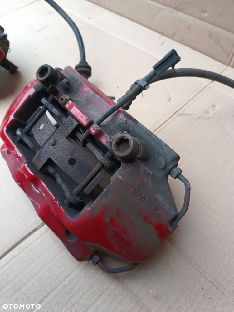 alfa romeo giulietta duże brembo + adapter zaciski hamulcowe przód komplet - 8