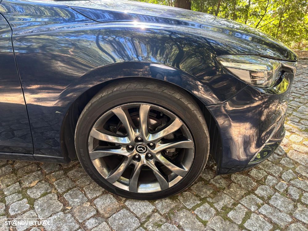 Mazda 6 M6 2.2 SKY-D Excellence P.Leather White+Cruise Pack+TAE+Navi - 16