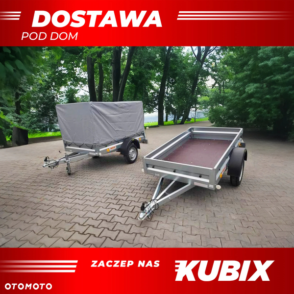 Neptun Przyczepa przyczepka lekka samochodowa 750KG, 202x114x35 cm
