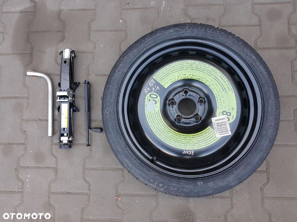 AUDI A4 B8 08-16r A5 8T KOŁO DOJAZDOWE 19 5X112 LEWAREK - 1