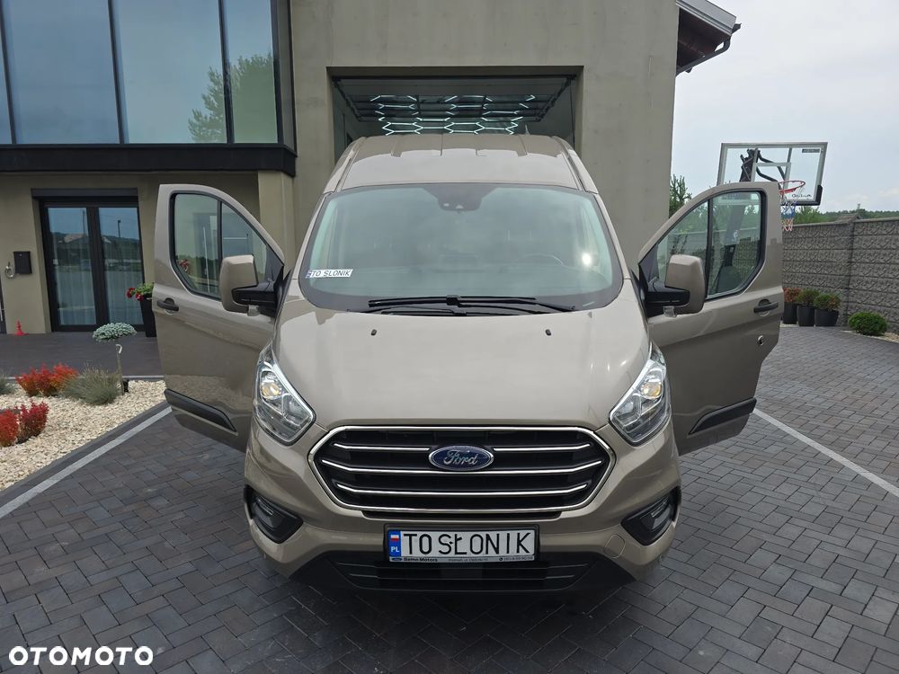 Ford TRANSIT CUSTOM CHŁODNIA +FUNKCJA GRZANIA + PODŁONCZENIE NA POSTOJU 230V  MODEL L2H2 340L-170 AUTOMAT 48 Tyś km SERWIS ASO FORD DO OSTATNIEGO Km SALON POLSKA BOGATA OPCJA WYPOSAŻENIA AUTOMAT KAMERA COFANIA + CZUJNIKI COFANIA LEDY METALIK ASYSTENTY KIEROWCY - 24