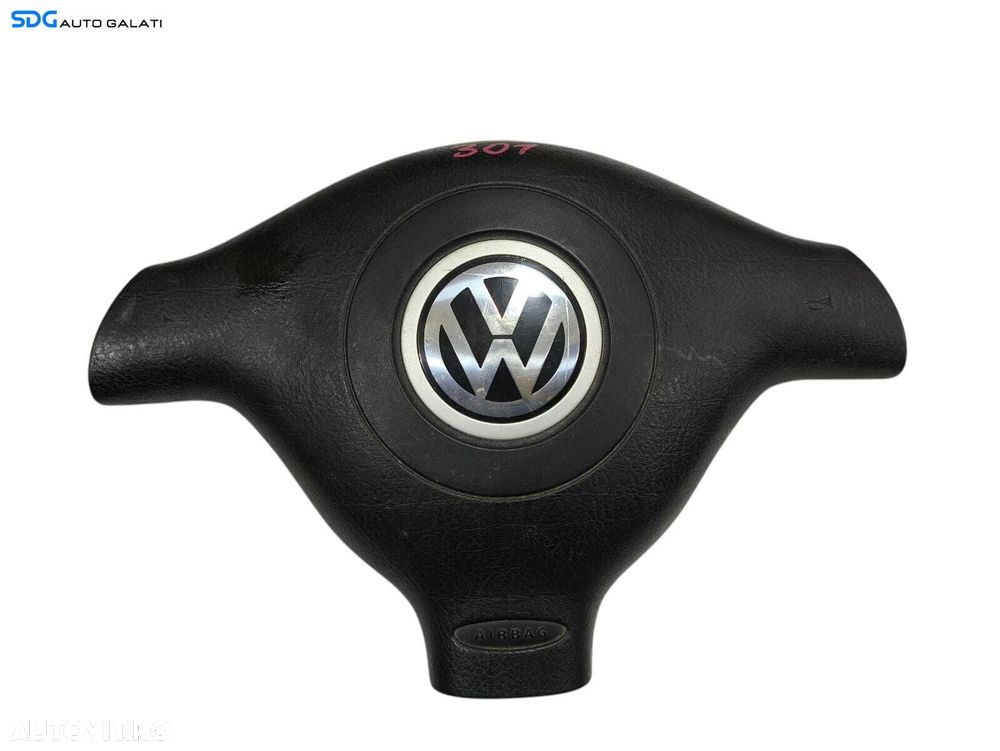 Airbag Volan in 3 Spite Volkswagen Golf 4 1998 - 2005 Cod 3B0880201AG [LC2076] - 1