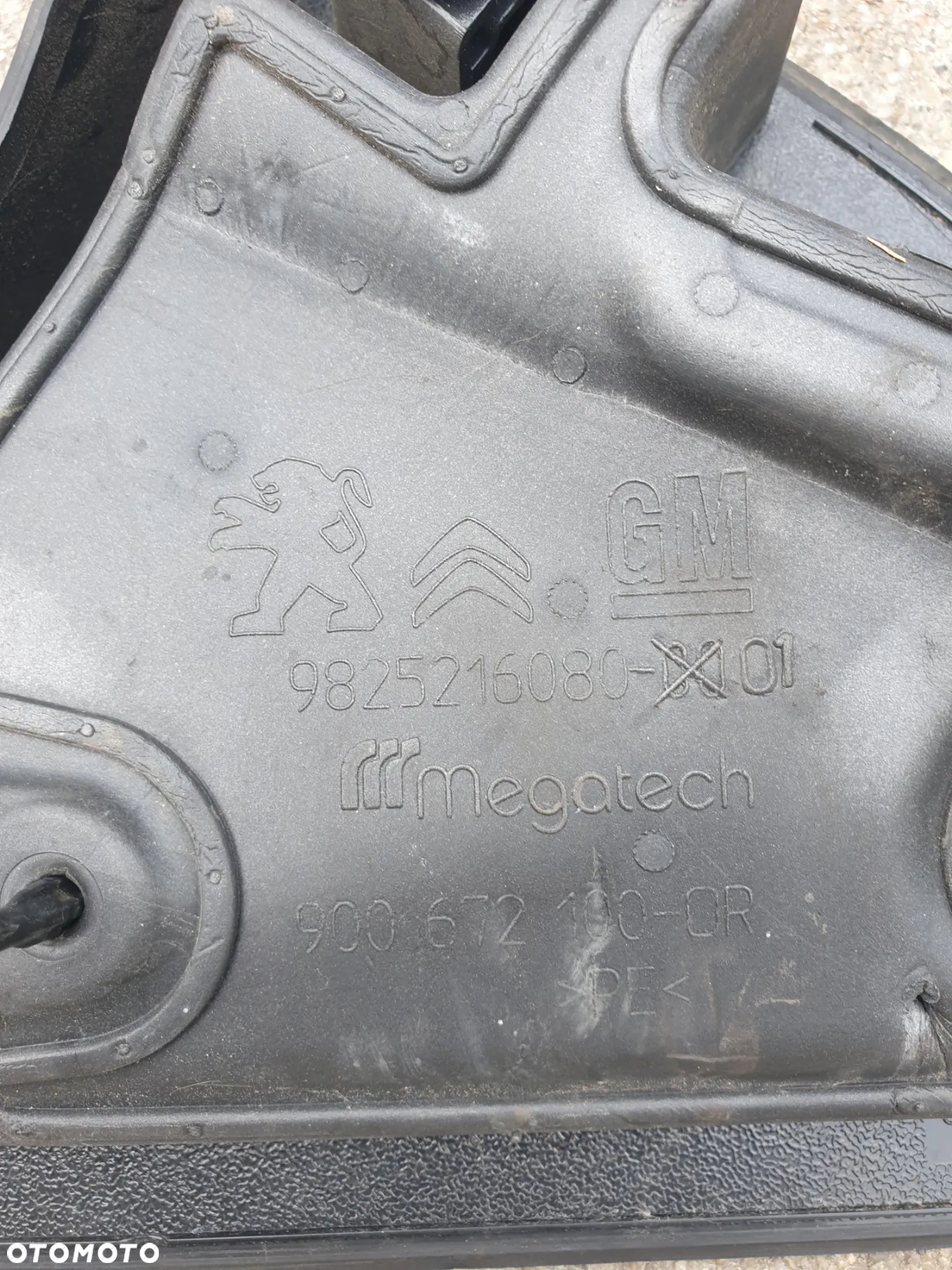 Trójkąt Błotnika Prawy Citroen Berlingo IV Combo E Proace 9817691077 - 5