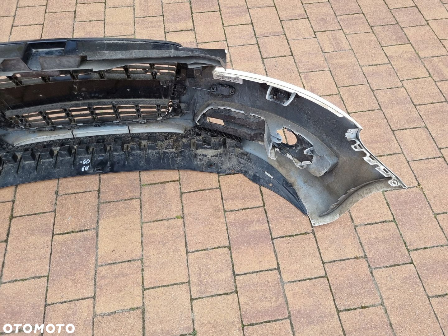 audi a3 8P0 09- lift zderzak przód oryginał  podłoga - 8