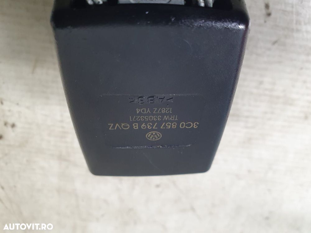 Pretensioner spate 3c0857739b Volkswagen VW Passat B6 [2005 - 2010] 1 - 3