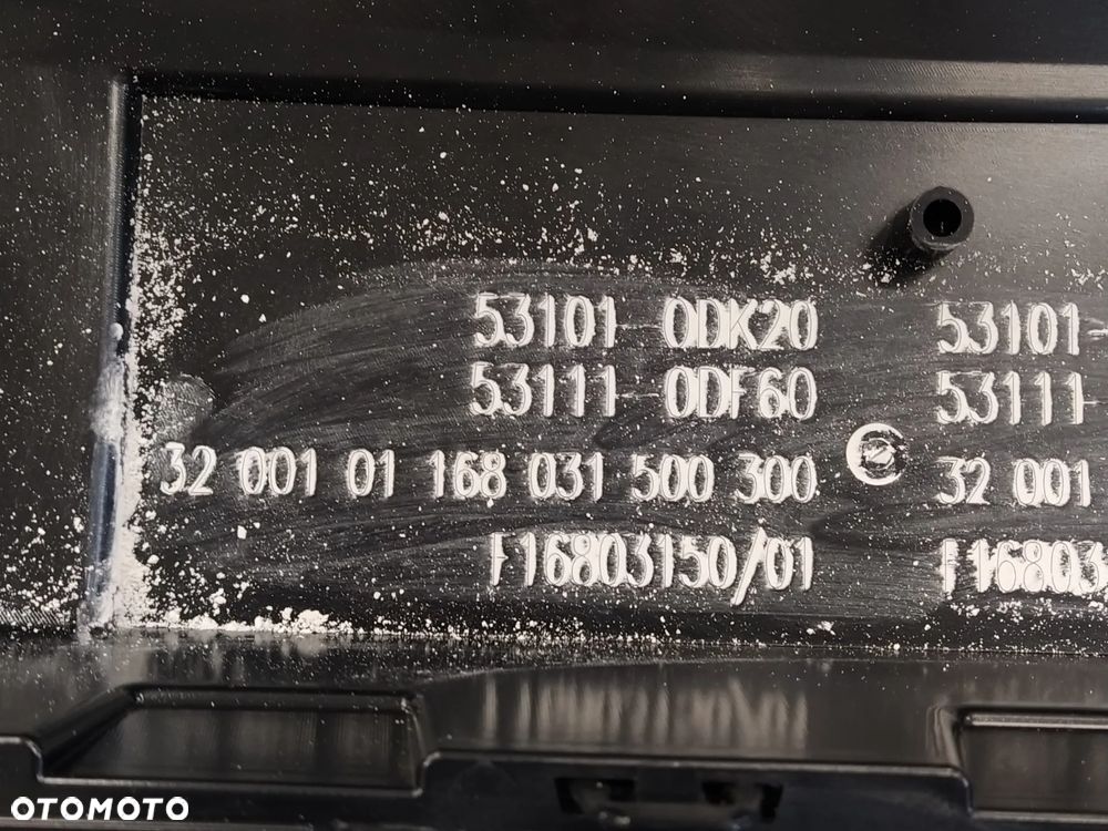 TOYOTA YARIS 4 IV XP21 20- ZDERZAK PRZÓD PRZEDNI GRILL ATRAPA CHŁODNICY KRATKI 4XPDC CZUJNIKI PARKOWANIA ORYGINAŁ - 16