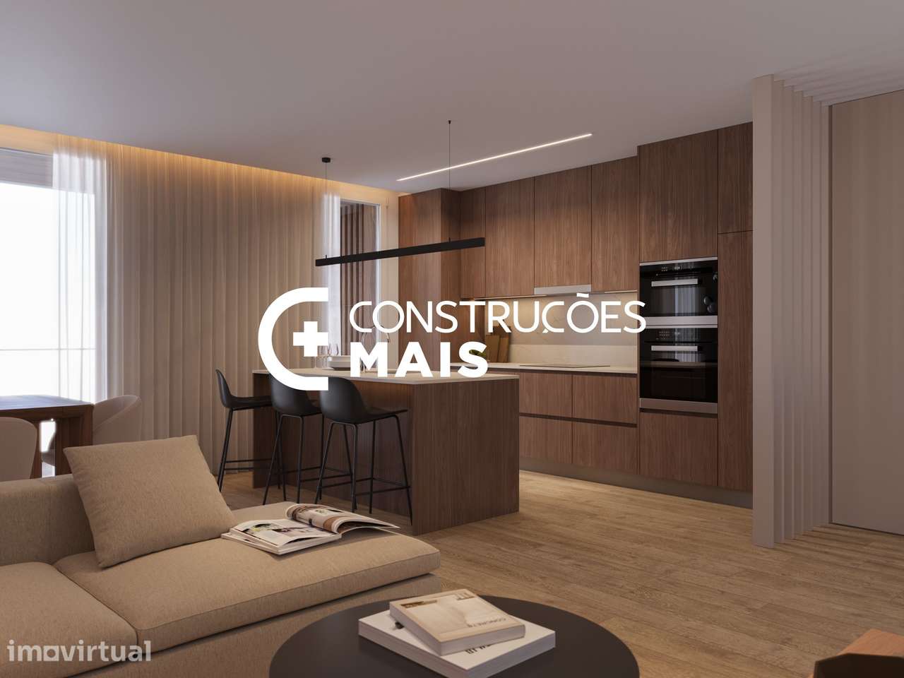 Apartamento -T2 NOVO - Cruz Areia, Leiria. - Grande imagem: 5/9