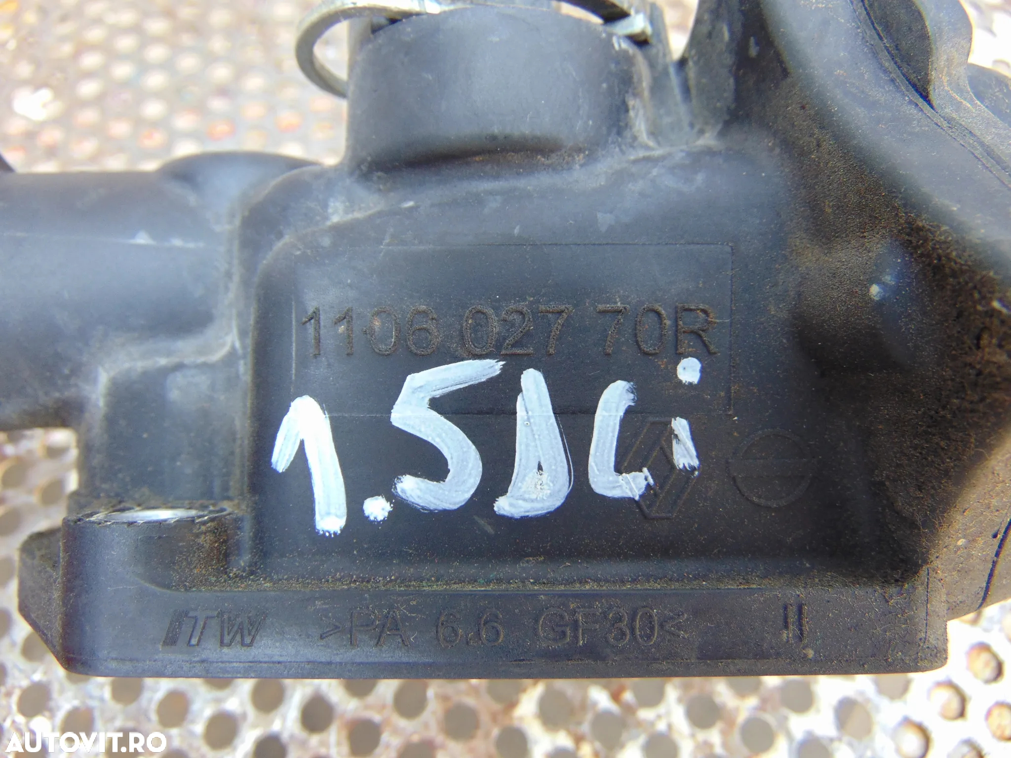 Carcasa termostat Renault clio 4 1.5 megane 4 cod 110602770r  captur dacia duster logan mcv sandero euro 6 kangoo - 3