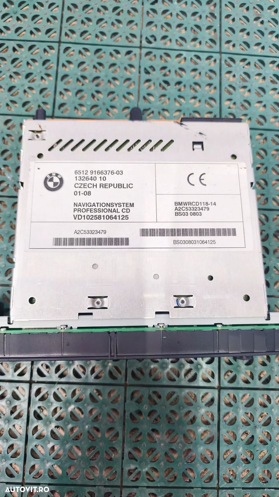 Radio CD BMW X3 E83 model cu navigatie 9166376 - 3