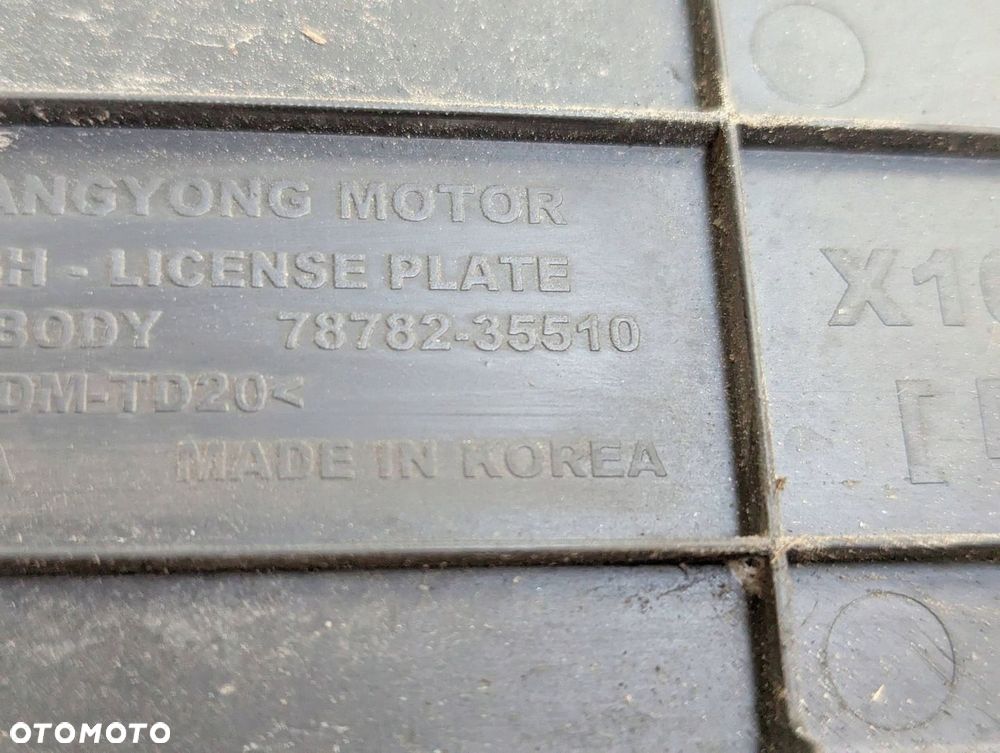 Tivoli XLV 2016-2019 podkładka pod tablicę rejestracyjną 78782-35510 - 10