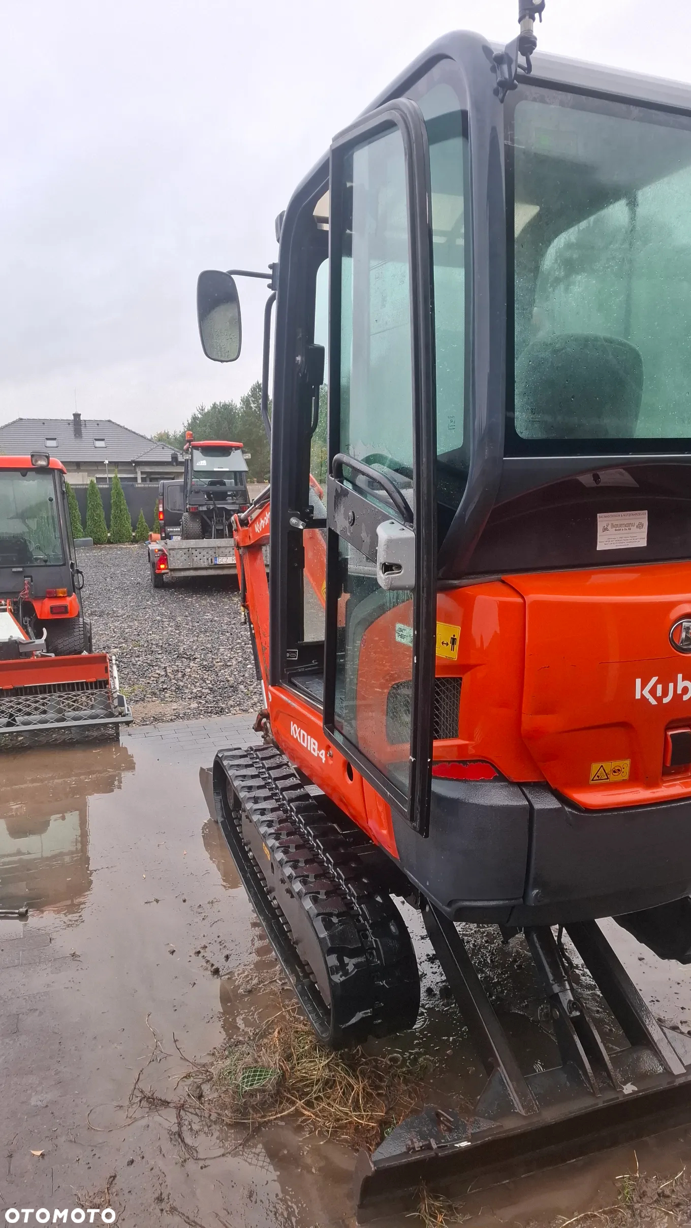 Kubota kx18 - 4