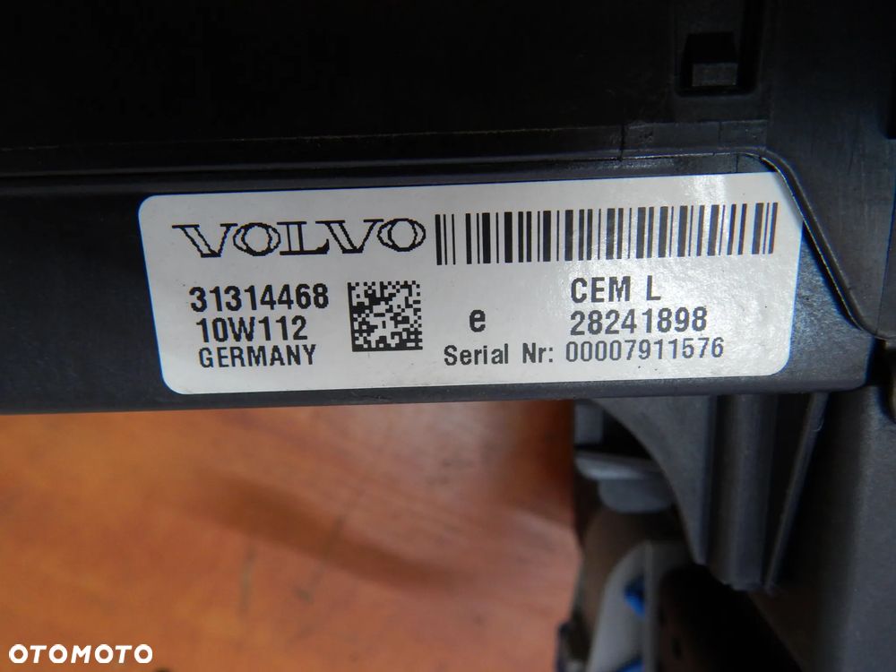 Moduł CEM 31314468 VOLVO XC90 I v70 s80 s60  02-14 Łuków części - 5