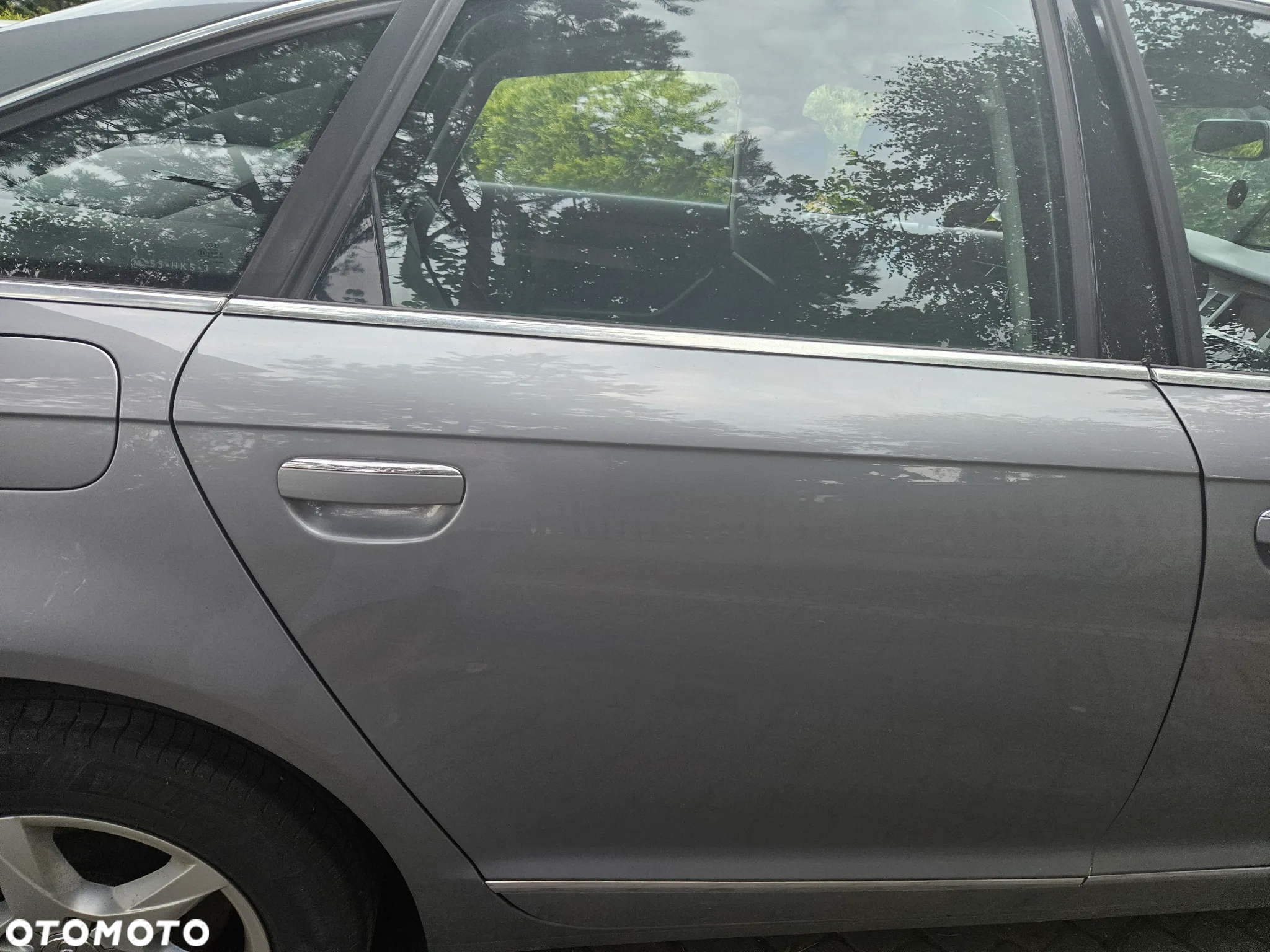 Audi A6 C6 lift drzwi tył tylne   prawe LY7G - 2