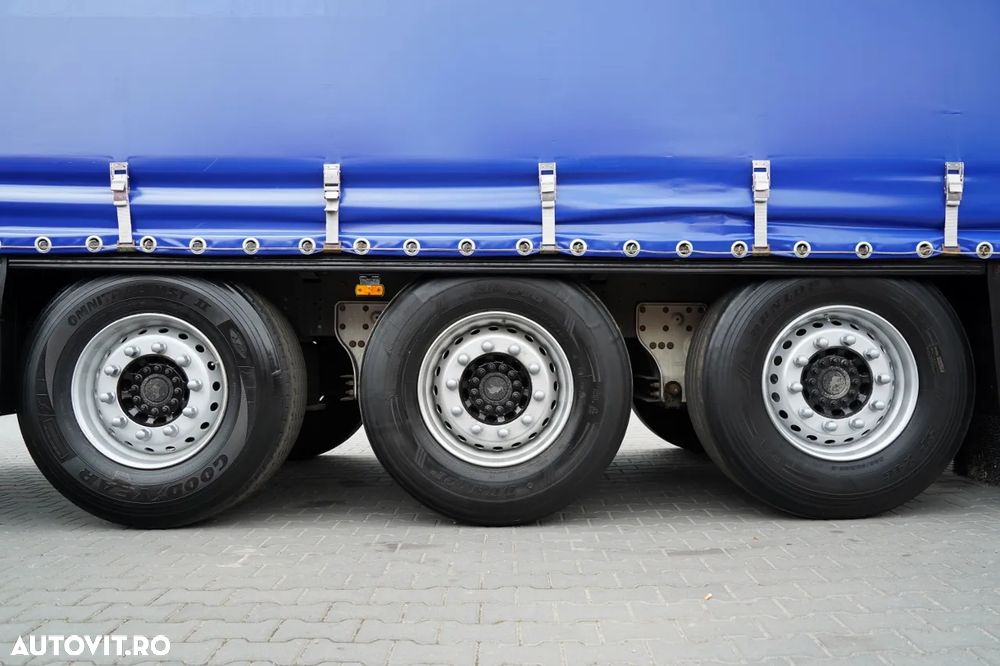 Schmitz Cargobull CORTINĂ / STANDARD / PONT RIDICAT / ACOPERIȘ RIDICAT - 23