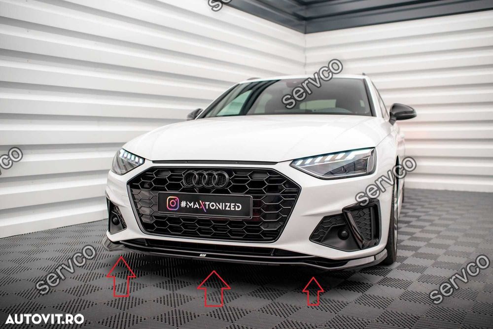 Pachet Body kit tuning Audi A4 S-Line B9 2019- v2 - Maxton Design - 3