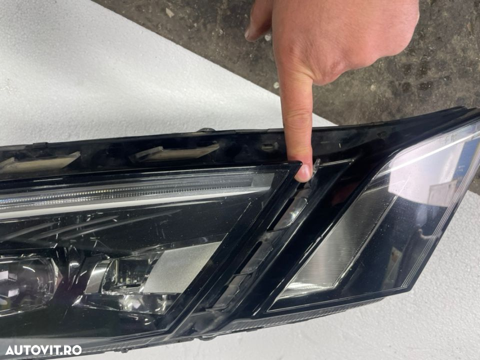 Far stanga complet SKODA OCTAVIA 3 full led an 2017-2019 cod 5E1941015F - 8