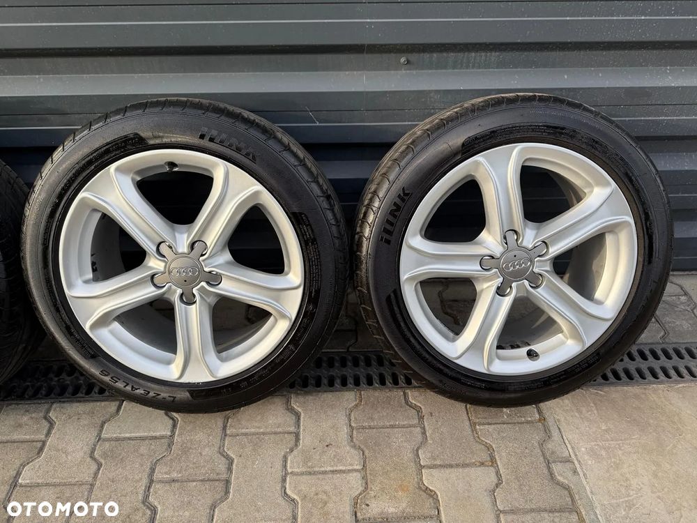 AUDI A4 B8 A5 8T KOŁA ALU FELGI OPONY 225/50/17 98W 8K601025CE 7.5Jx17 ET45 - 3