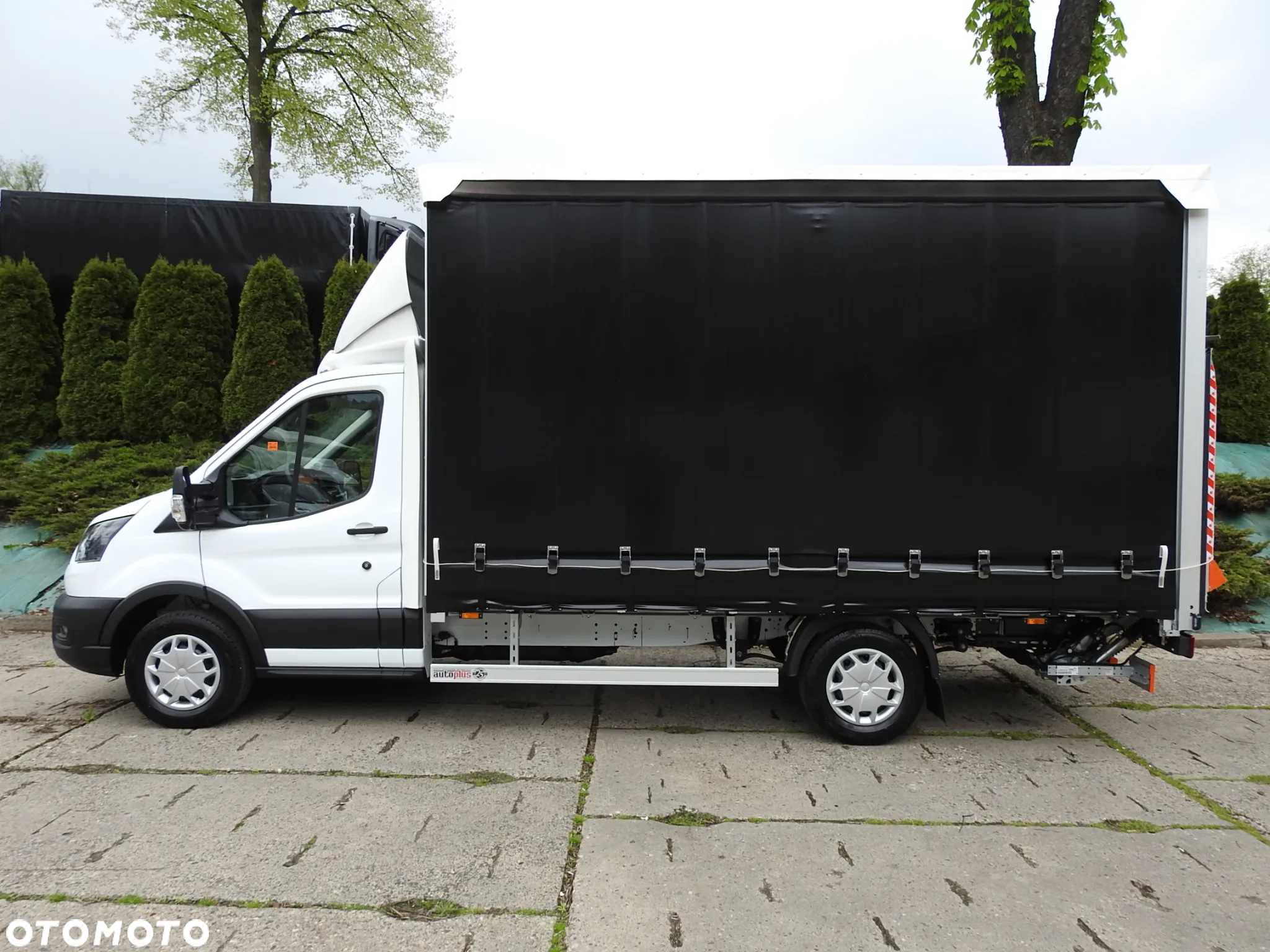 Ford TRANSIT NOWY PLANDEKA WINDA 8 PALET TEMPOMAT KLIMATYZACJA ASO 130KM [ B43455 ] - 10