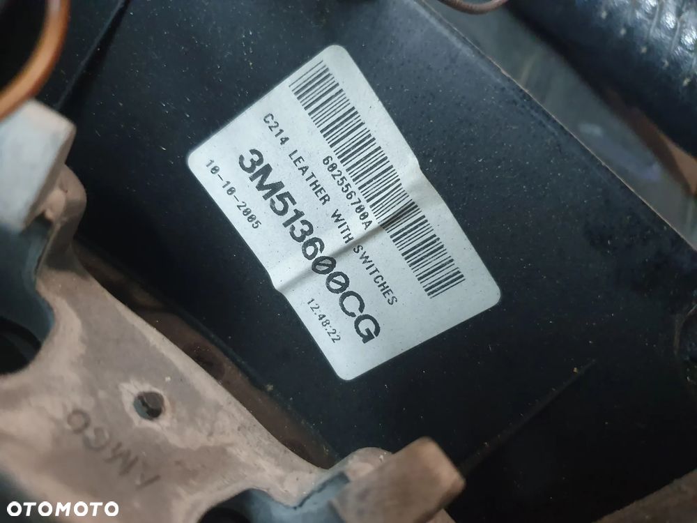 KIEROWNICA FORD C-MAX  3M513600CG SKÓRA ŁADNA - 6
