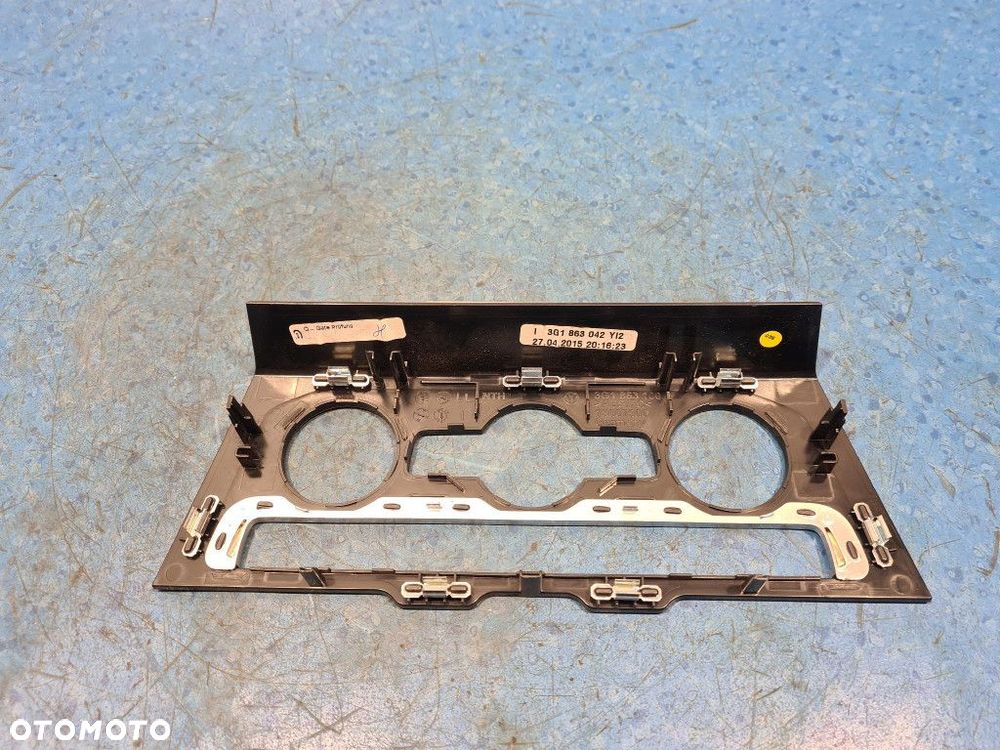 VOLKSWAGEN PASSAT B8 RAMKA PANELU LISTWA OZDOBNA WNĘTRZA 3G1863042 - 8