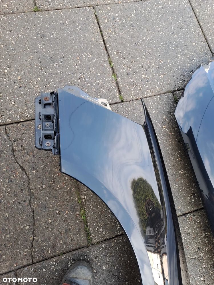 Volkswagen Passat B6 błotnik lewy maska kod lakieru LC9X i inne - 3