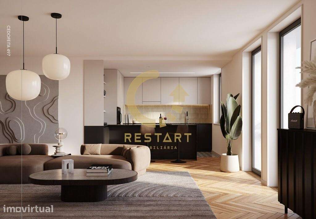 Apartamento T2+1 com 2 varandas, lugar de garagem e arrumos em Cedofei - Grande imagem: 4/25
