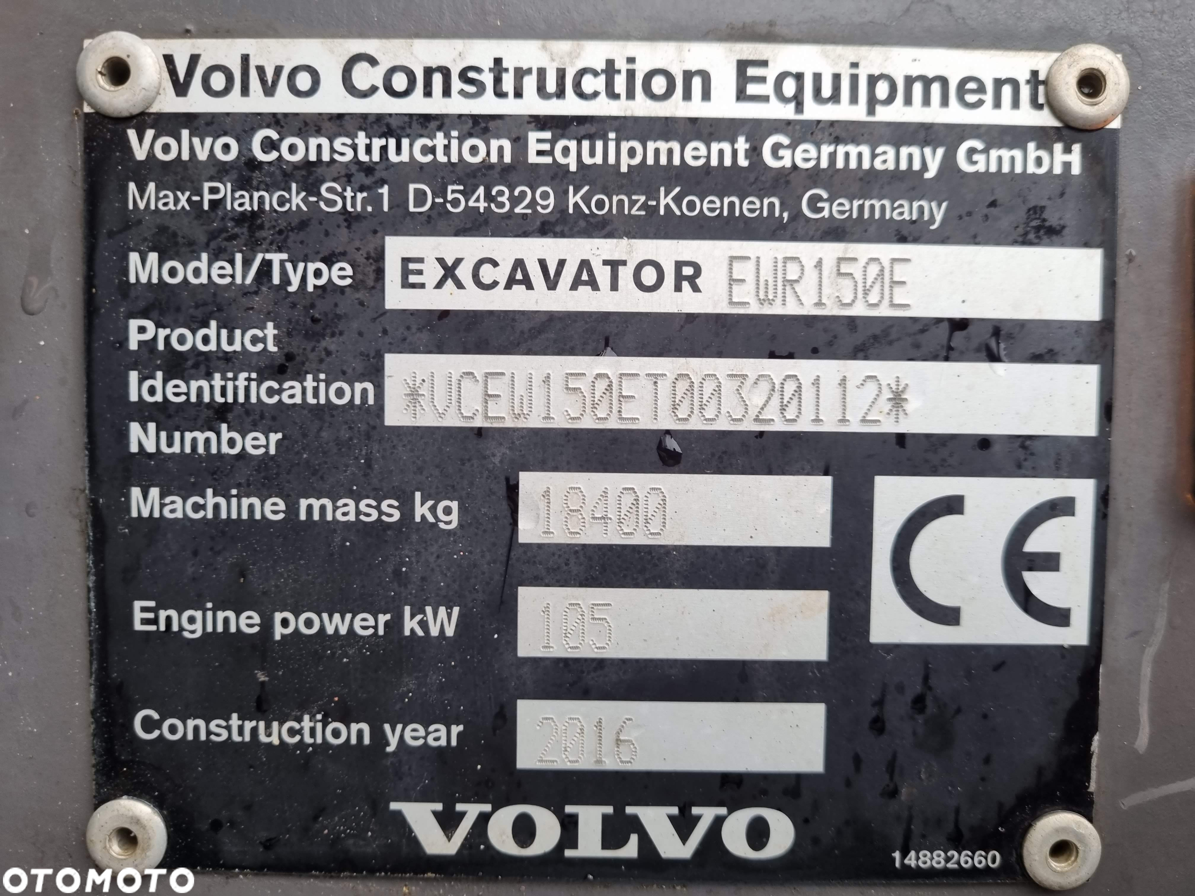 Volvo EWR 150E compact koparka kołowa - 32