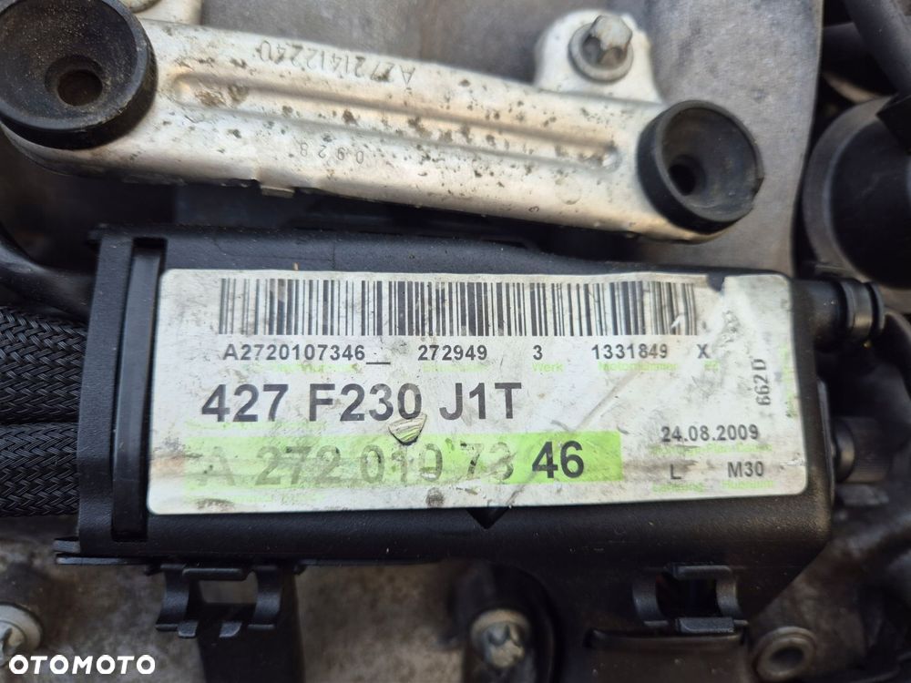 silnik kompletny mercedes sl r230 lift 3.5 272949 - 2