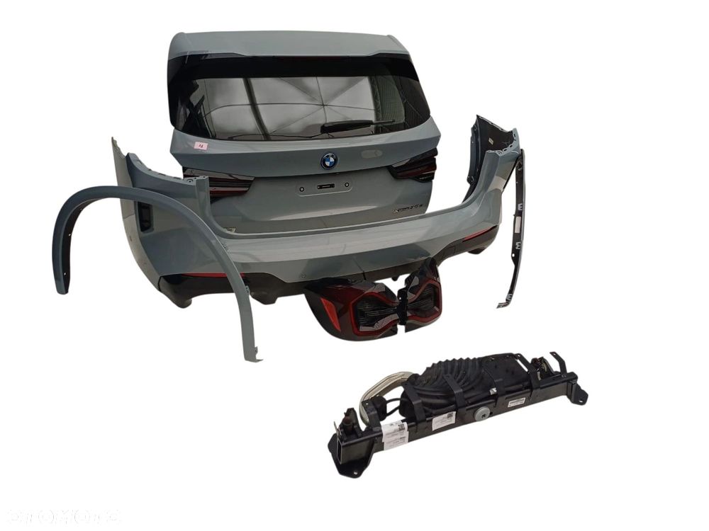 BMW X3 G01 ZDERZAK KLAPA LAMPY SIERPY HAK TYŁ KOMPLET C4P BROOKLYN GRAU METALLIC - 5