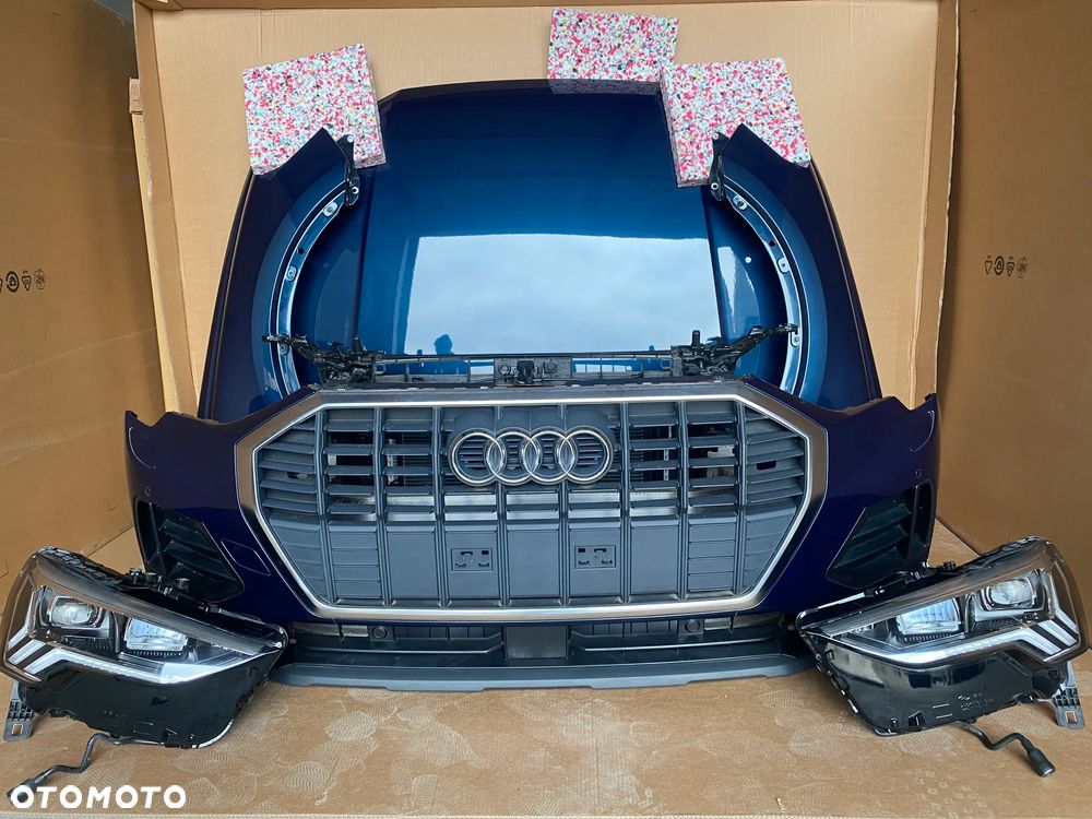 AUDI Q3 83A kompletny przód maska lampy zderzak błotnik pas B9 B9 LX5E 32km - 2