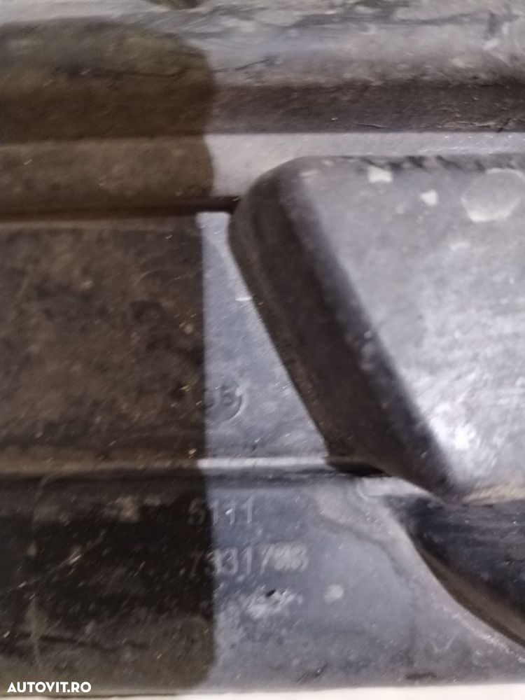 Grila stanga bara fata, BMW Seria 5, F10, F11, facelift, 2013, 2014, 2015, 2016, cod origine OE 51117331733. - 5