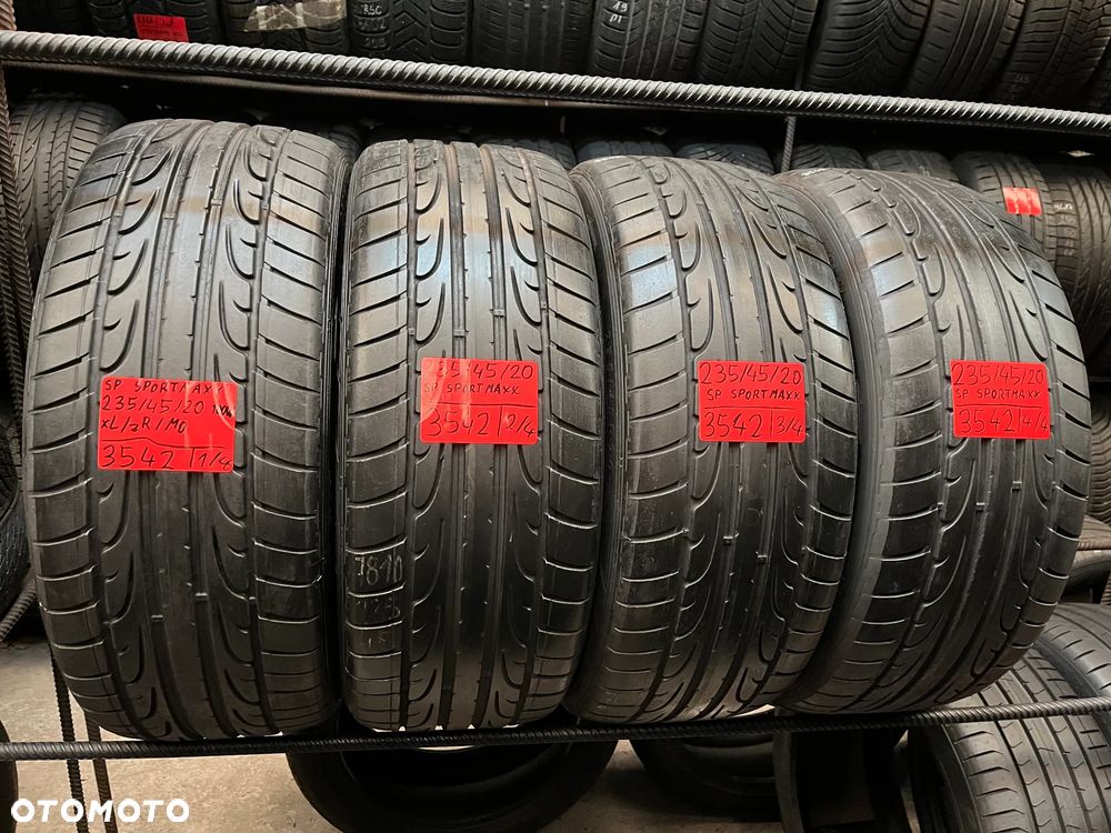 235 45 20 Dunlop Sp SportMaxx 4szt opony letnie - 1