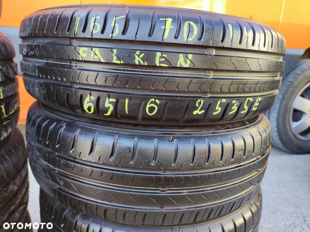 165/70R14 Opony Letnie Lato FALKEN SINCERA SN832 Ecorun Legnica ALU-RAD 6,5mm - 1