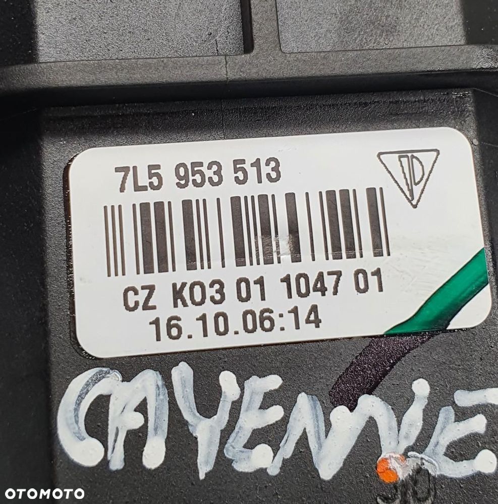 PRZEŁĄCZNIK MANETKA KIERUNKOWSKAZÓW PORSCHE CAYENNE 7L5953513 - 6