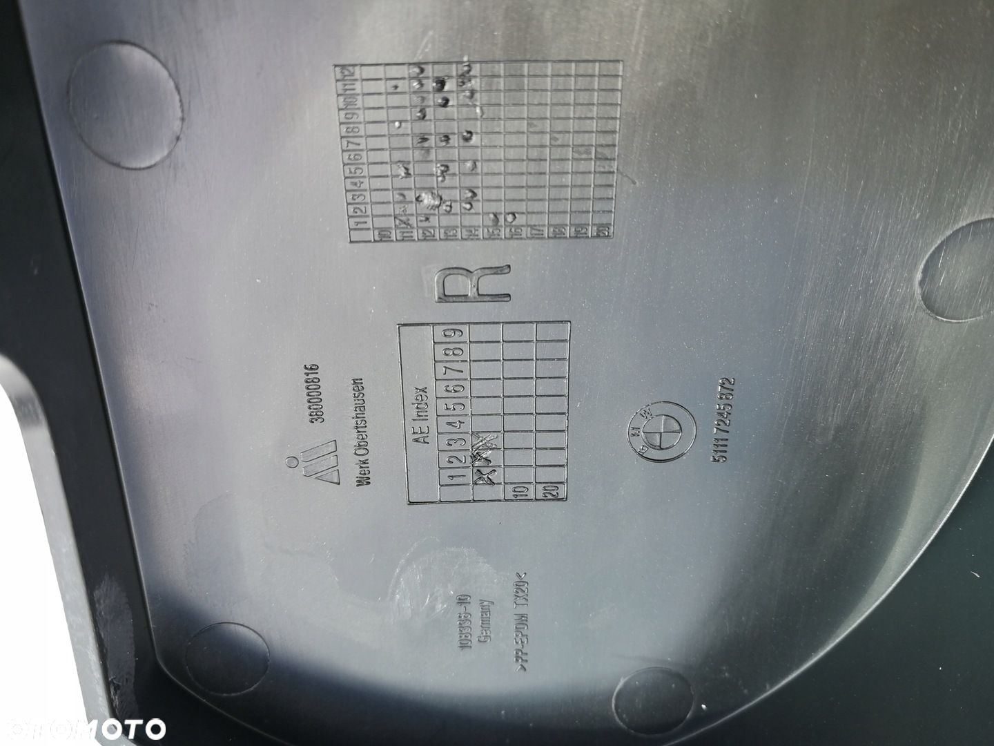 BMW F20 F21 F23 F30 F34 ZAŚLEPKA HALOGENU PRAWA OE - 5